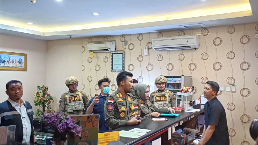 Wawako Pekanbaru Razia Hotel dan Wisma, 30 Orang Diamankan