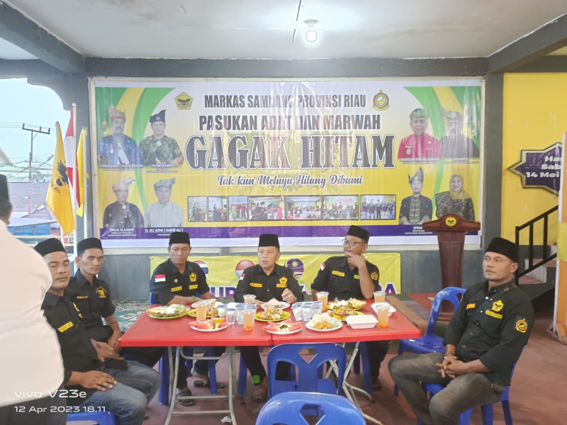 Plt Bupati H.Asmar Bersembang Bersama Pasukan Gagak Hitam