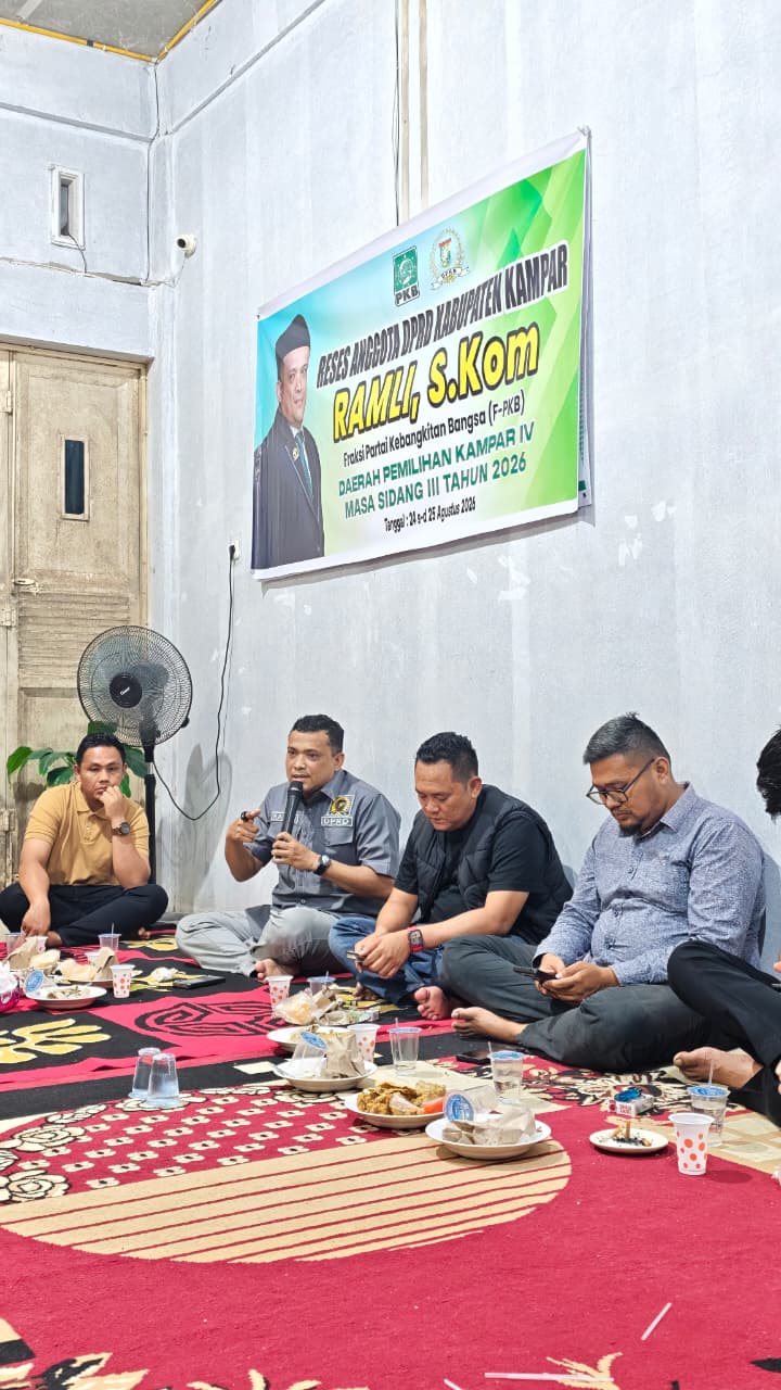 Reses di Kampar Utara, Ramli Minta Pemkab Gerak Cepat Tindak Lanjuti Aspirasi Warga