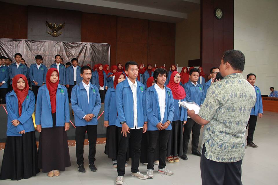 Ratusan Mahasiswa 8 Lembaga Fst UIN Suska Riau Resmi Dilantik