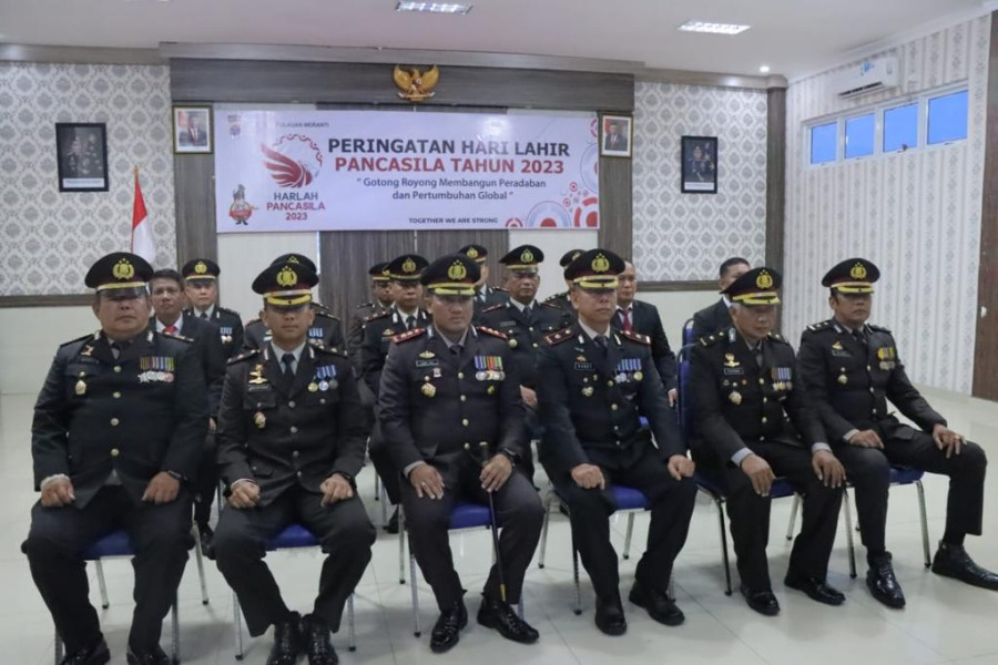 Secara Virtual, Ini Pesan Kapolres Meranti pada Personel