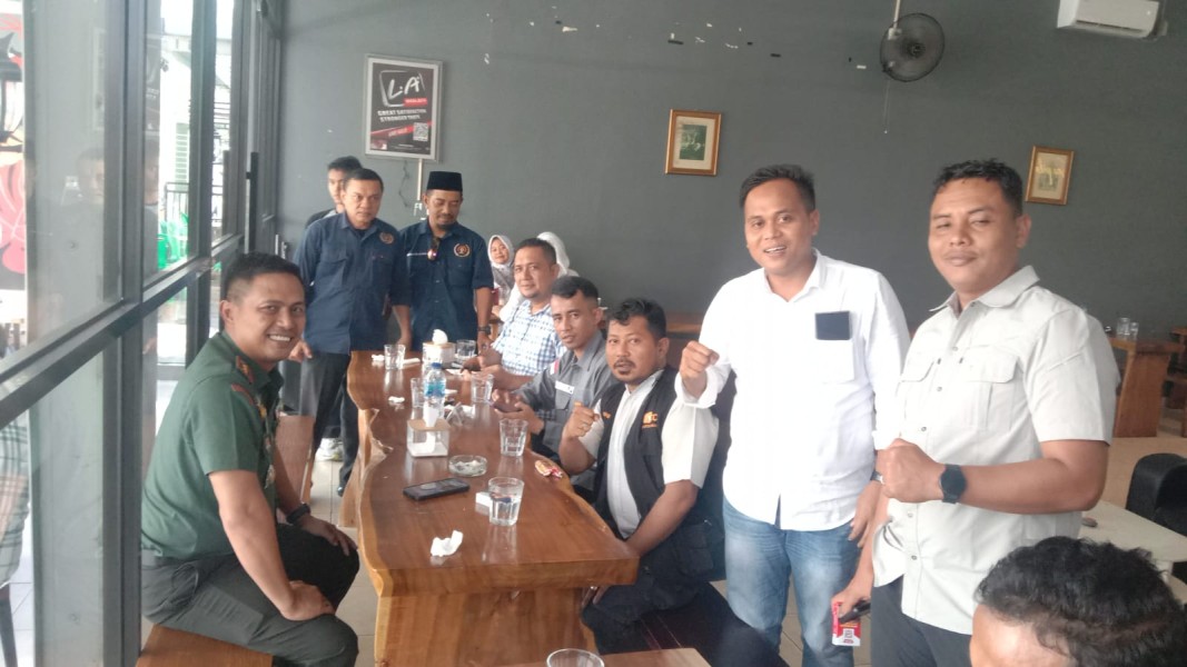 Perkuat Sinergi, Dandim 0313/KPR Terima Audiensi PWI Kampar