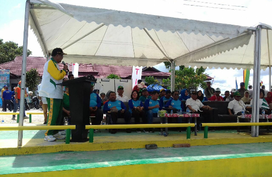 Porprov Riau IX 2017, Cabor Panjat Tebing Resmi Dibuka Bupati Kampar 