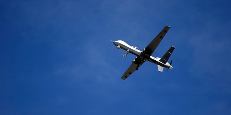 Dihantam Pesawat Tempur Rusia, Drone AS Terpaksa Menceburkan Diri Laut Hitam