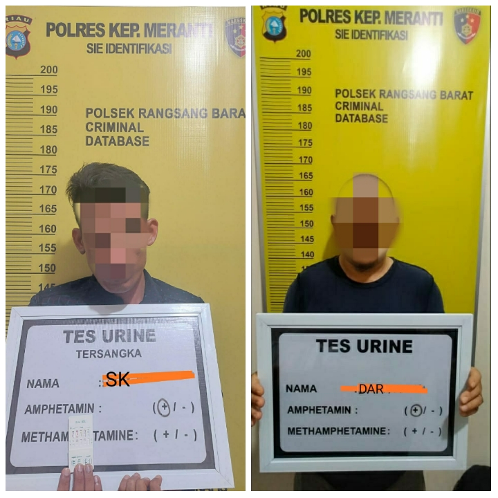 Polsek Rangsang Barat Ungkap Kasus  Sabu, Dua Pelaku Diringkus
