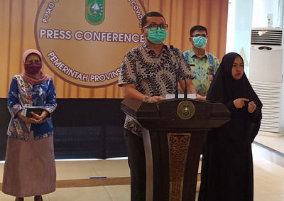 Pasien Positif Covid-19 di Riau Jadi 24 Orang