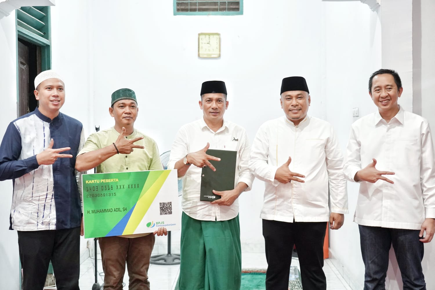 Bupati dan Wakil Bupati Meranti Resmi Jadi Peserta BPJS Ketenagakerjaan