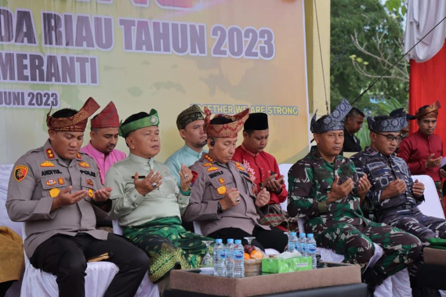 Serentak Melalui Zoom Meeting, Polres Meranti Launching Polisi RW