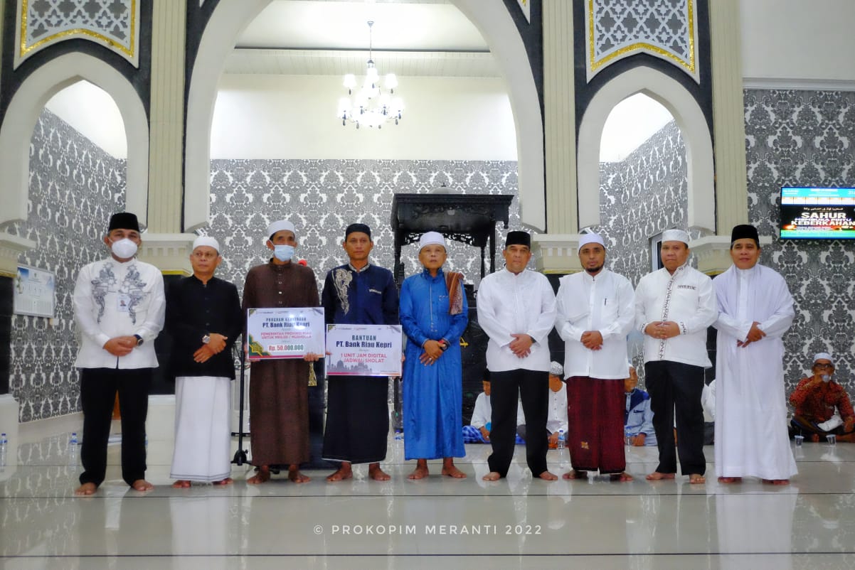 Wagubri Edy Natar Kunjungi Meranti Sampaikan Tausiah dan Safari Ramadan.