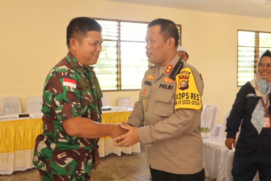 Cooling System, Kapolres Road Show Tinjau PPK Tebing Tinggi dan Tebing Tinggi Barat.