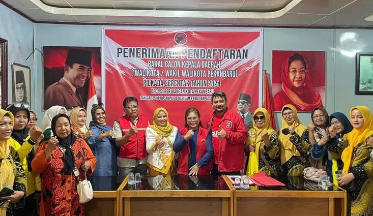 Selain survei tertinggi, PDI Perjuangan : Ida Yulita Susanti adalah politisi perempuan terbaik yang ada di Pekanbaru