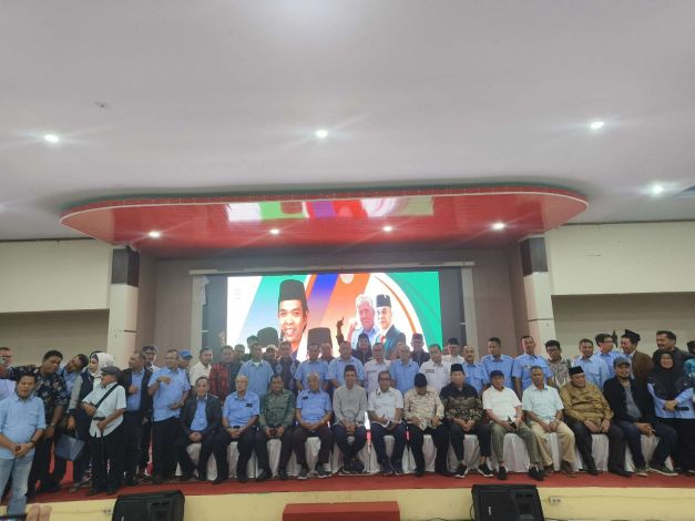 Paslon Gubernur dan Wagub Riau Terpilih Gelar Syukuran Kemenangan