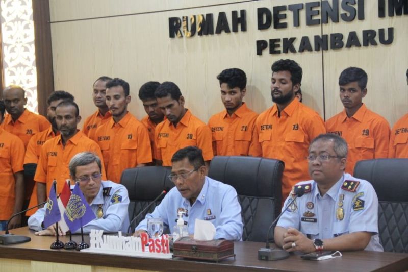 Sebanyak 43 WN Bangladesh diamankan lagi di Rudenim Pekanbaru