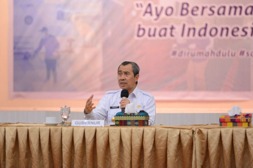 Gubernur Riau Minta Masyarakat Tunda Resepsi Pernikahan