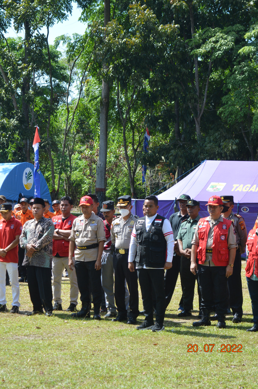 H. Zukri Buka Acara Pelatihan Tagana Di Kecamatan Bandar Sekijang