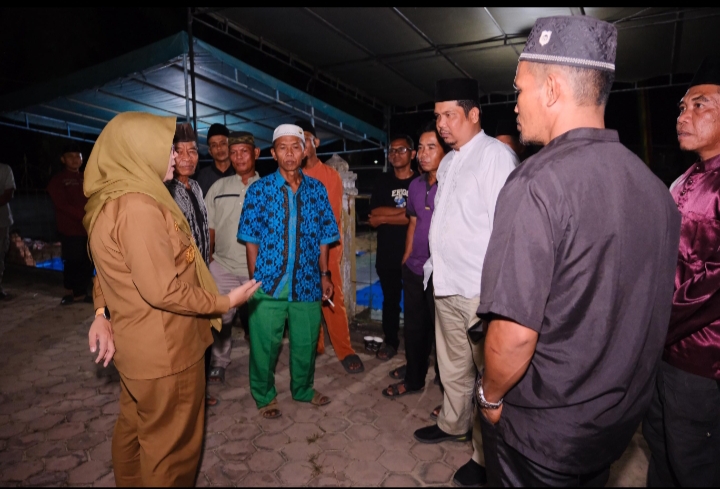 Tembus Jalan Berdebu di Pedalaman Sungai Mandau, Bupati Siak Jemput Aspirasi Warga