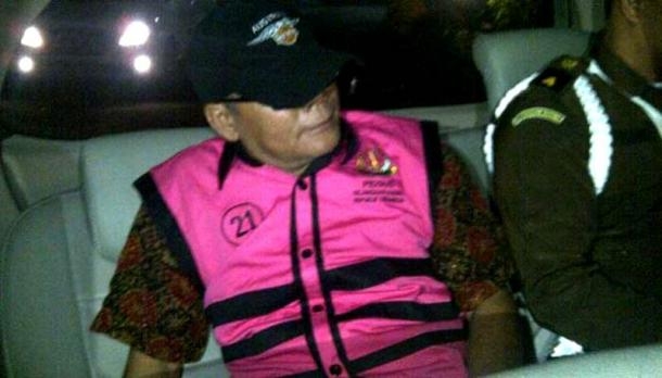 Ribut Susanto Akhirnya Dijebloskan Ke Rutan Kejagung, Korupsi Penyertaan Modal PT. BLJ Bengkalis