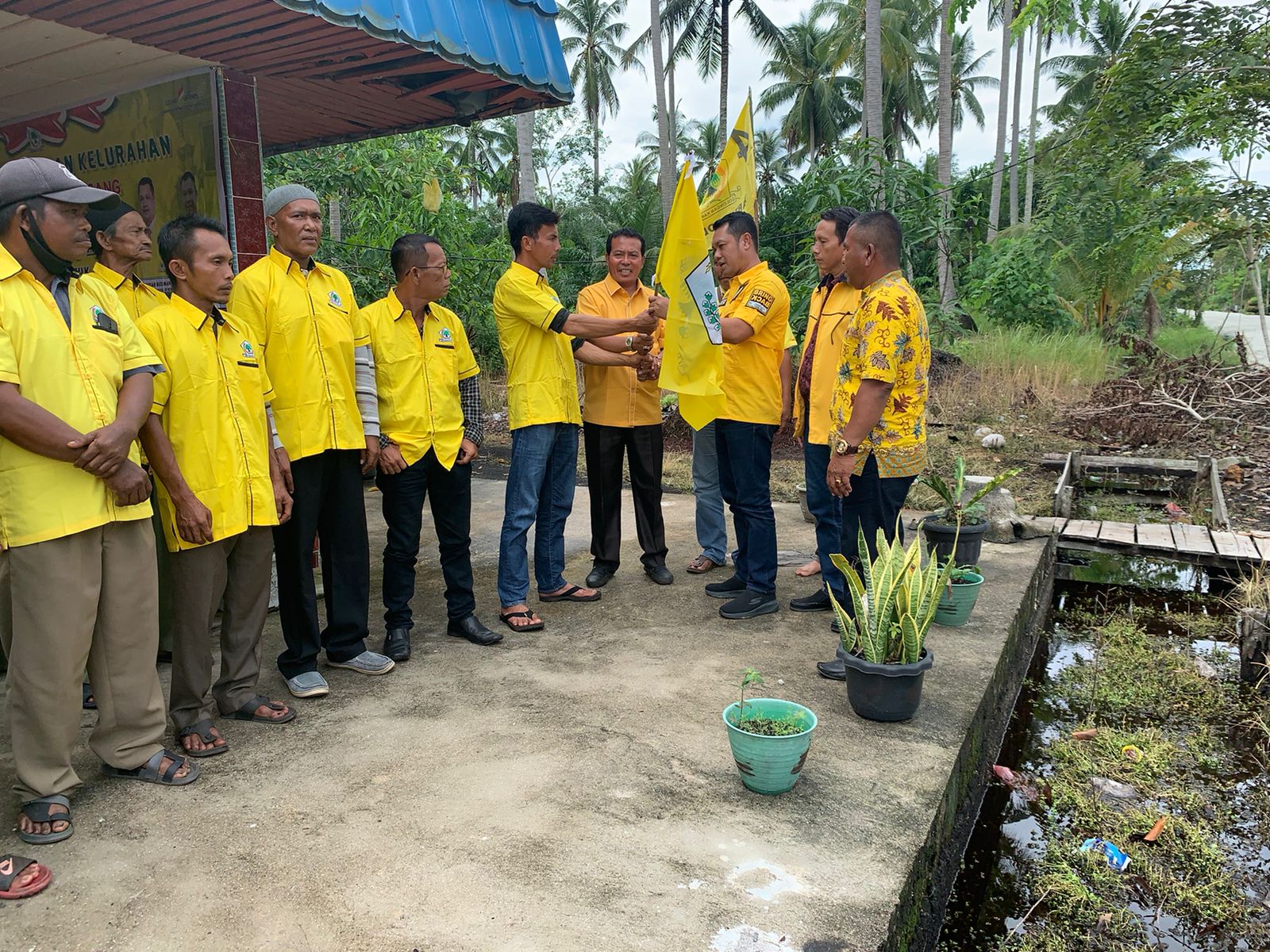 Tuntas Musdes dan Muslur Partai Golkar Meranti. Iskandar Budiman Calon Bupati Mendatang.