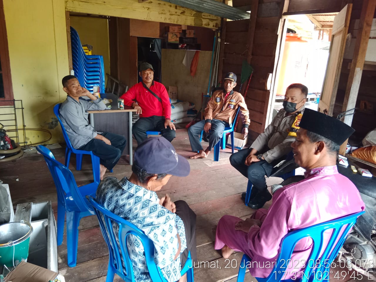 Jumat Curhat Polsek Jajaran, Kapolres Andi Yul : Terima dan Tanggapi dengan Cepat Masukan maupun Kel