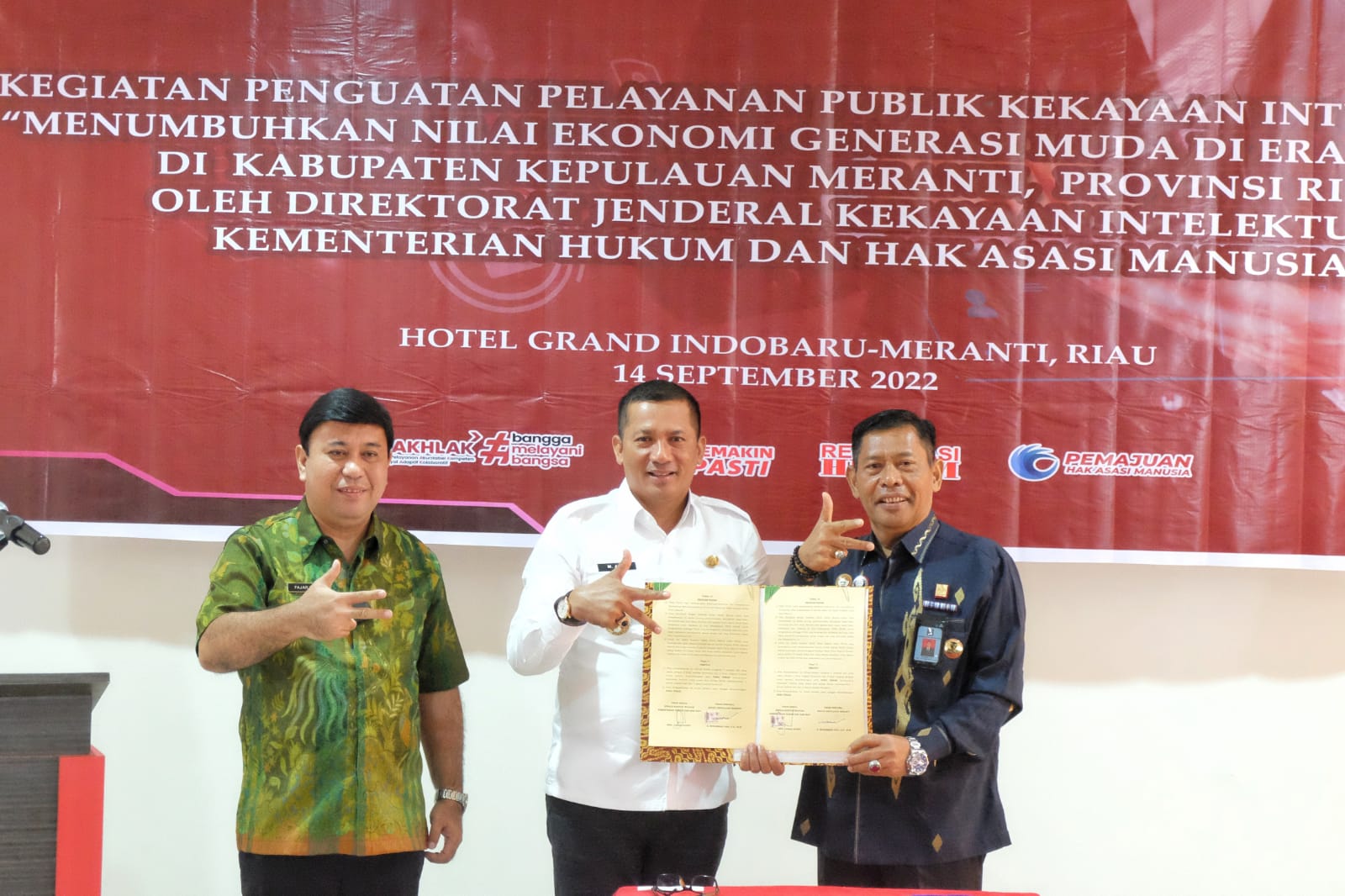 Bupati Minta Kemenkumham Bentuk Unit Kerja Keimigrasian di Tanjungsamak