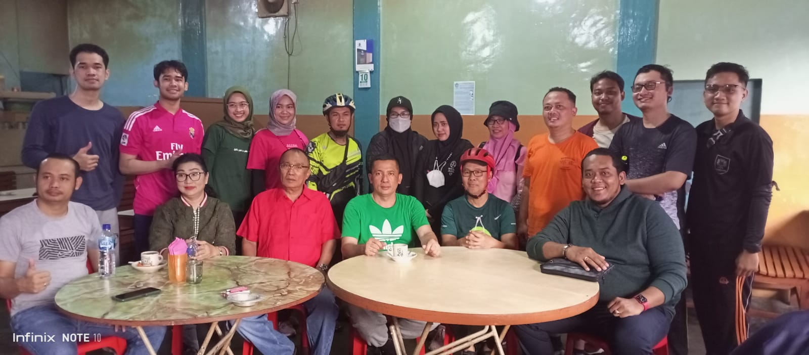 Bupati Adil dan Effendi Sianipar Sarapan Bersama di Selatpanjang