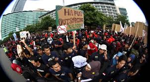 Buruh akan Demo Tolak Kenaikan UMP