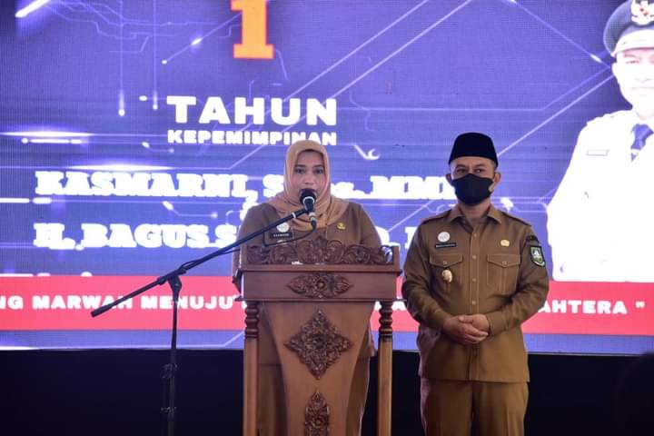 Bupati Kasmarni-Bagus Santoso Menjawab Selama 1 Tahun Kepemimpinannya