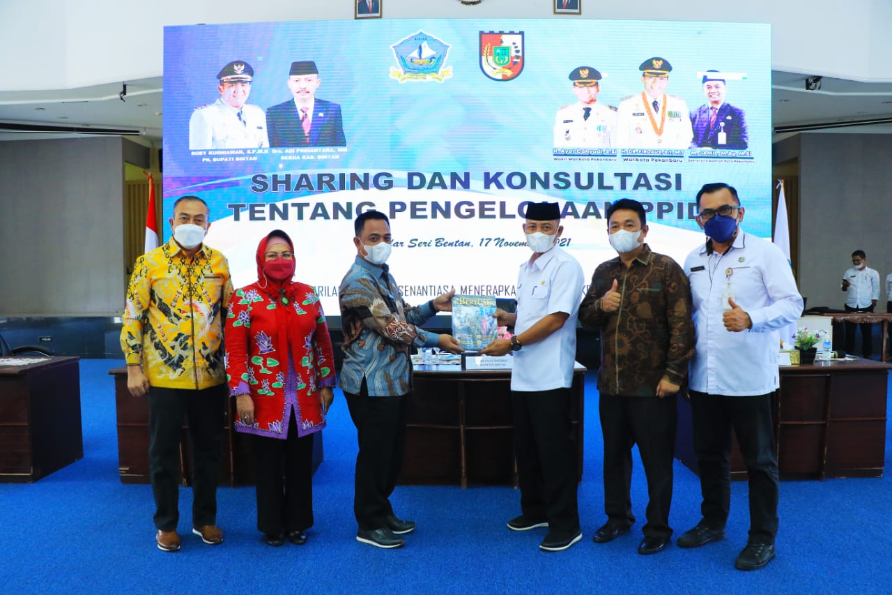 Pemko Pekanbaru dan Pemkab Bintan Berbagi Pemikiran Terkait Pengelolaan Informasi