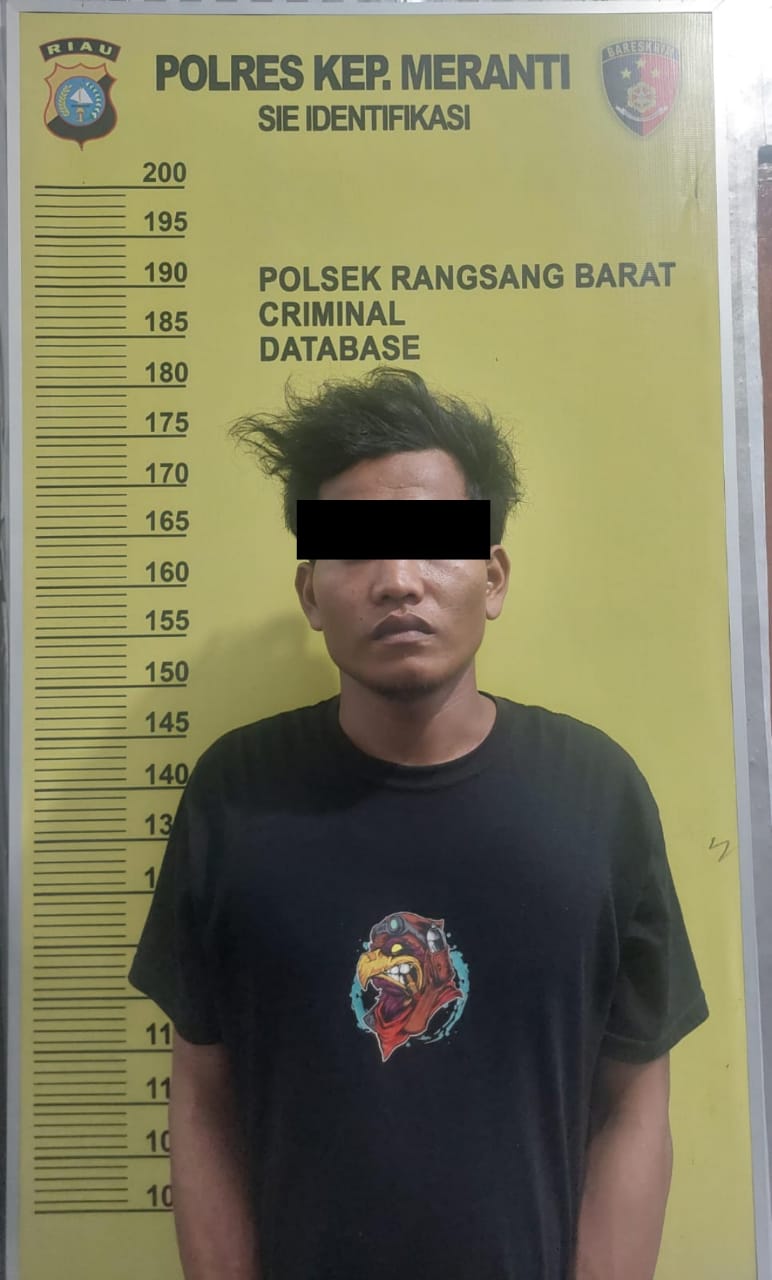 Polsek Rangsang Barat Amankan Pelaku Pencurian Pembobol Warung-