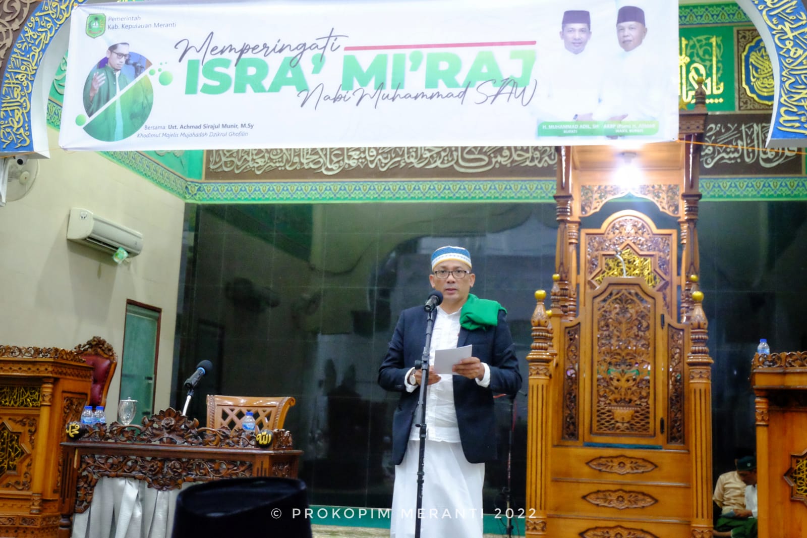 Peringatan Isra Mikraj, Bupati Ajak Umat Bersatu Membangun Daerah
