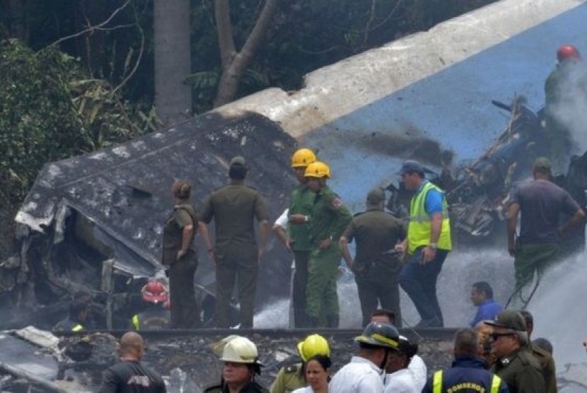Korban Selamat Pesawat Jatuh di Kuba Tersisa Satu Orang