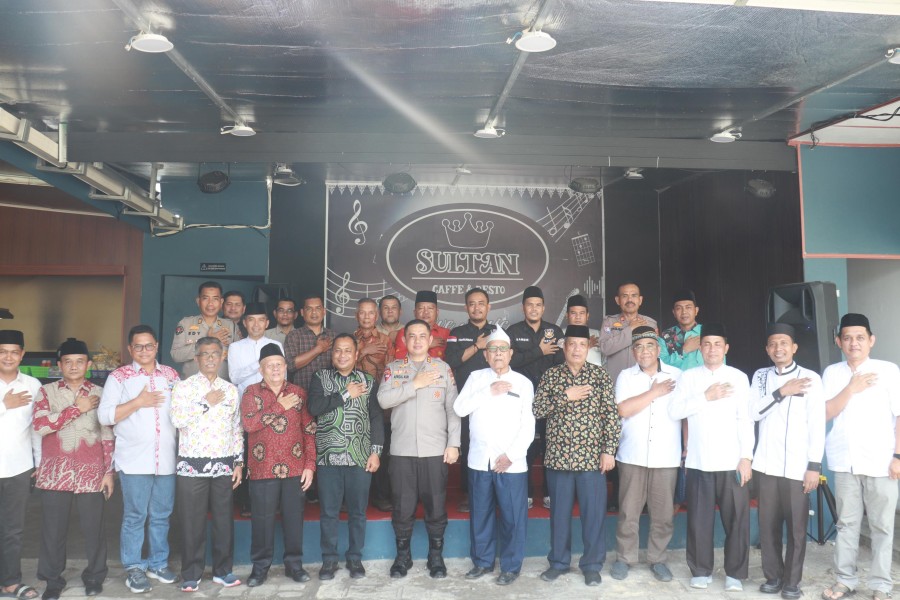 Kapolres Pelalawan Gandeng Ulama dan Cendekiawan Bahas Kamtibmas dan Karhutla