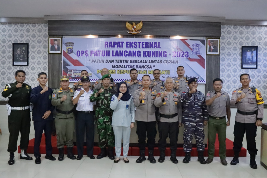 Polres Meranti Gelar Rapat Eksternal Operasi Patuh Lancang