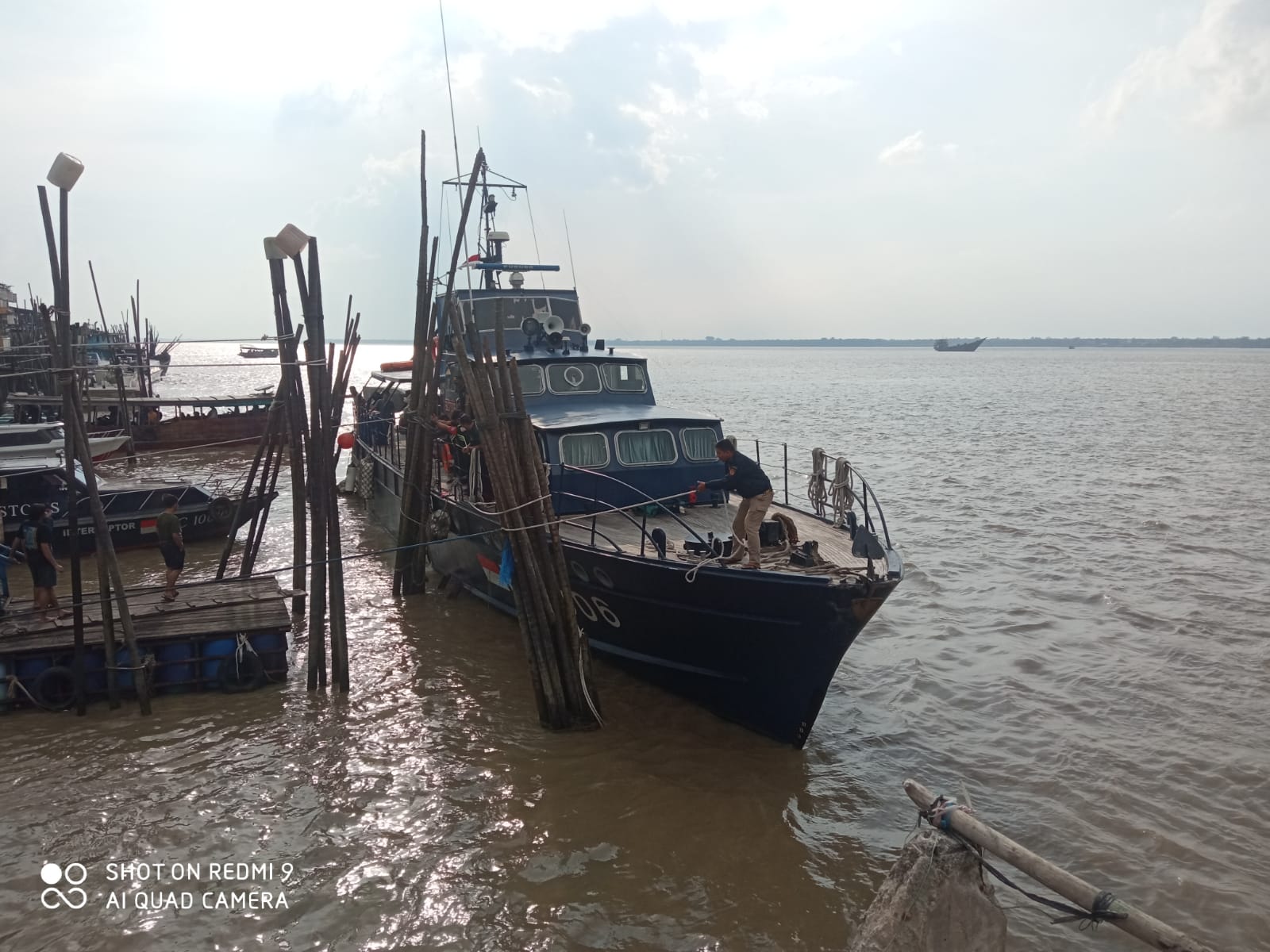 Bea Cukai Bersama Bareskrim Polri Ciduk Kapal Muatan Sabu 20 Kg di Perairan Meranti.