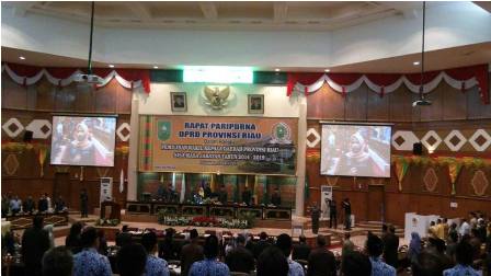 Rapat Paripurna DPRD Riau, Wan Thamrin Hasyim Terpilih Sebagai Wakil Gubernur