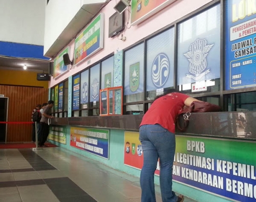Pembayaran Pajak Kendaraan Bermotor Pakai Aplikasi Playstore dan ATM Bank Riau Kepri