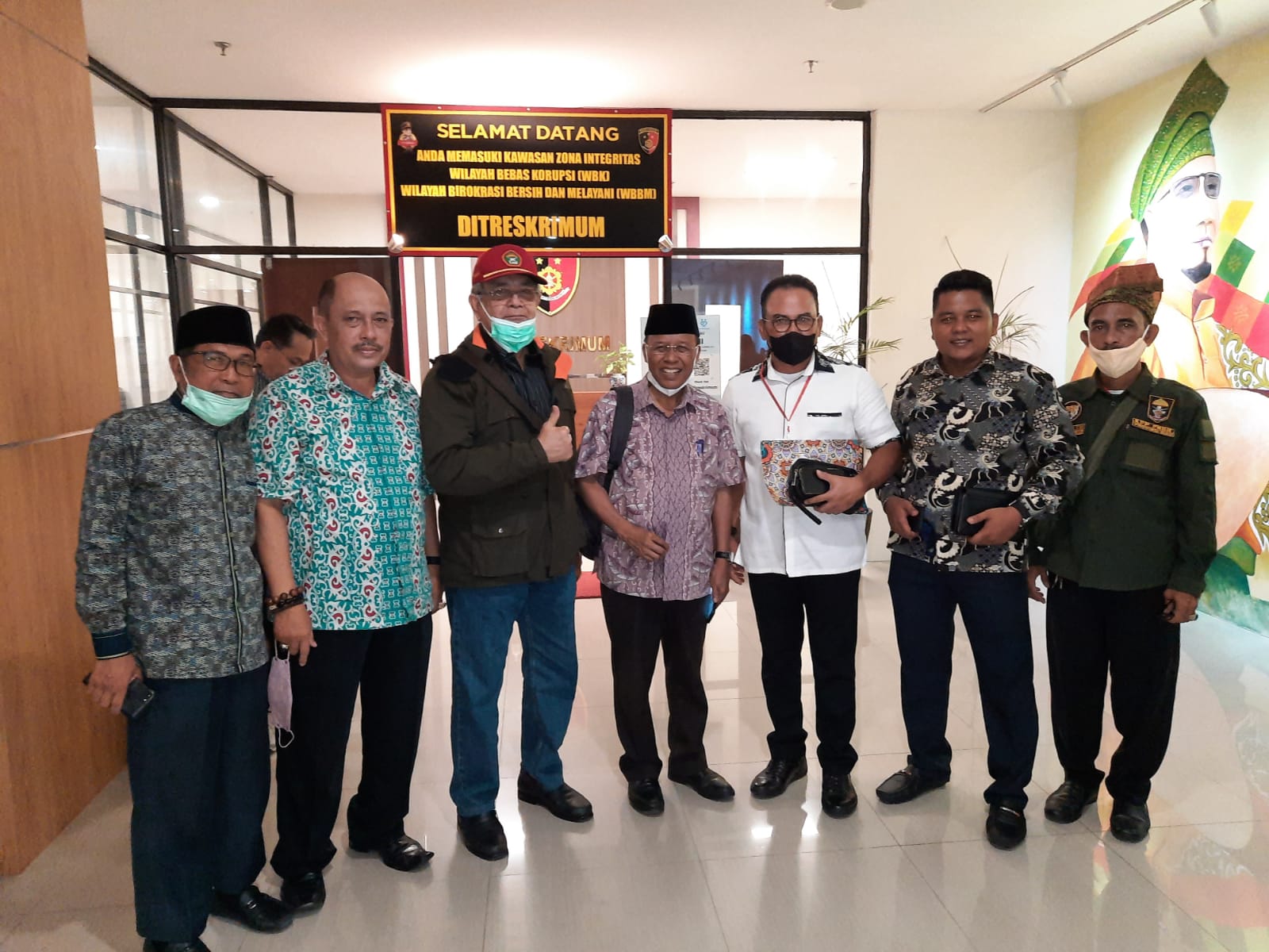 Kepala Departemen Advokasi Hukum dan HAM AMA RIAU, Bung FIIL HEPLES, SH dampingi dr Chaidir