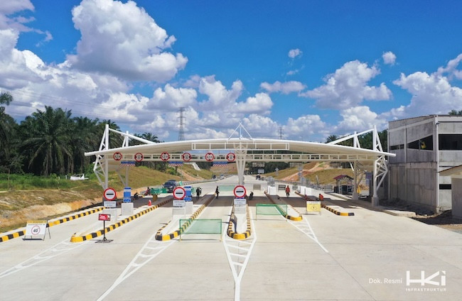 Progres Proyek Tol Lingkar Pekanbaru Capai 77 Persen