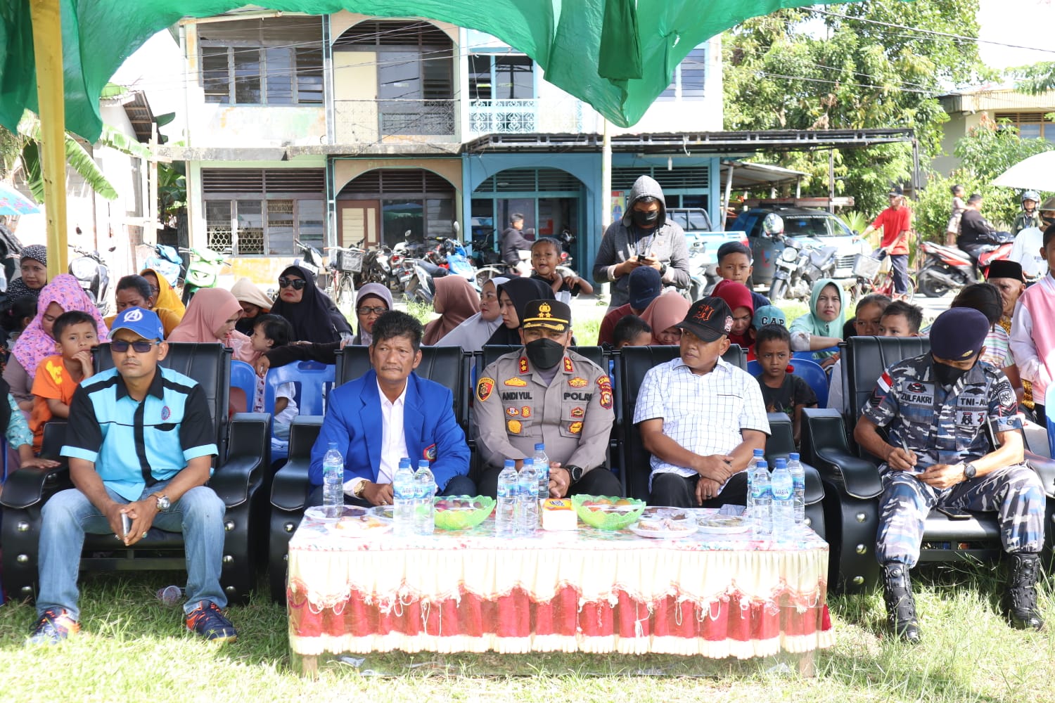 Ikut Meriahkan Peringatan Mayday, Kapolres Andi Yul Apresiasi FSPTI-KSPSI Meranti