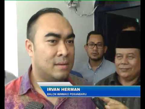 Pilkada Pekanbaru, Anak / Bau Kencur / Mantan Walikota Irfan Herman Dapatkan Dukungan PAN