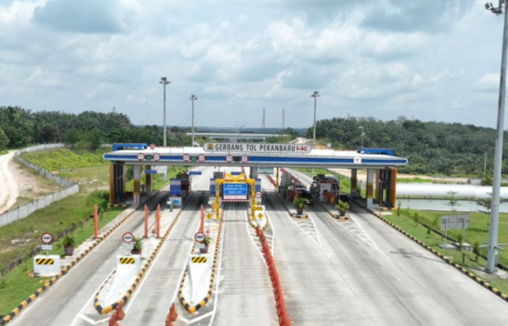 Tarif Tol Permai dan Pekanbaru-XIII Koto Kampar Diskon saat Liburan Nataru