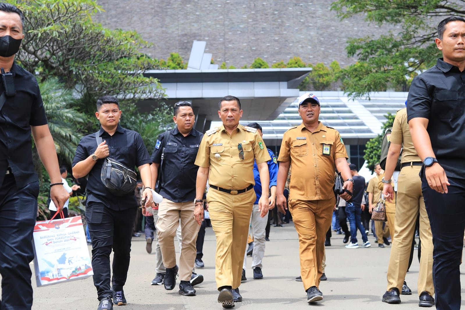 Joss Bupati H.Muhamad Adi SH MM Hadiri Rakornas Bersama Presiden 