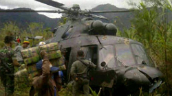 Helikopter TNI AD Alami Kecelakaan di Tembagapura