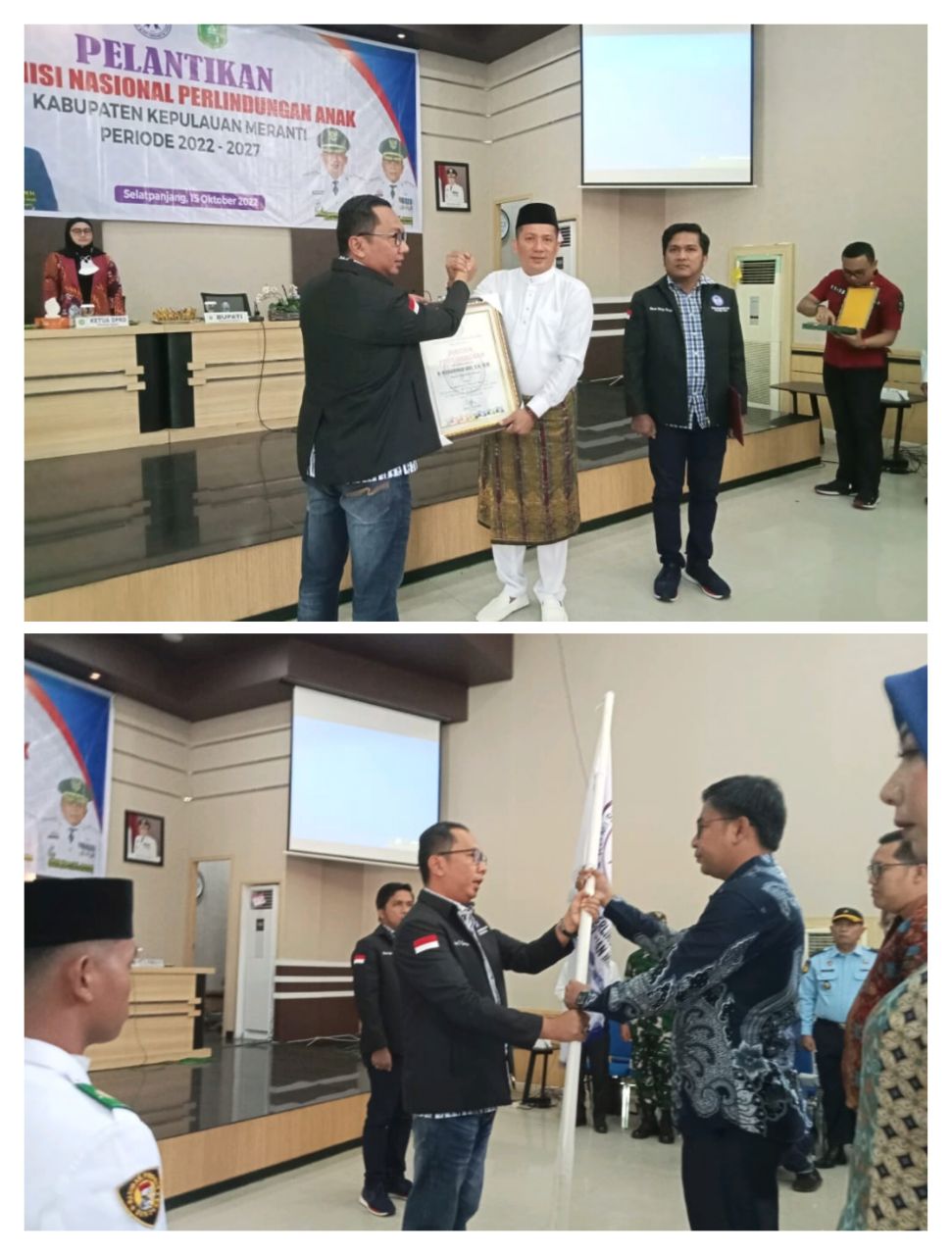Bupati Meranti Kasi Sektretariat Komnas Pelindungan Anak di Meranti.