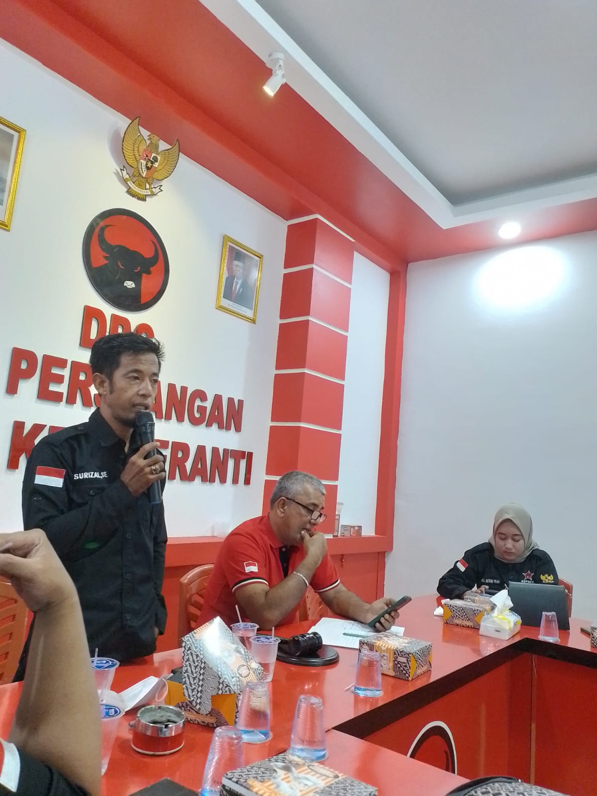 Gelar Rakercab Surizal, SE Terpilih Sebagai Ketua DPC Repdem Kepulauan Meranti