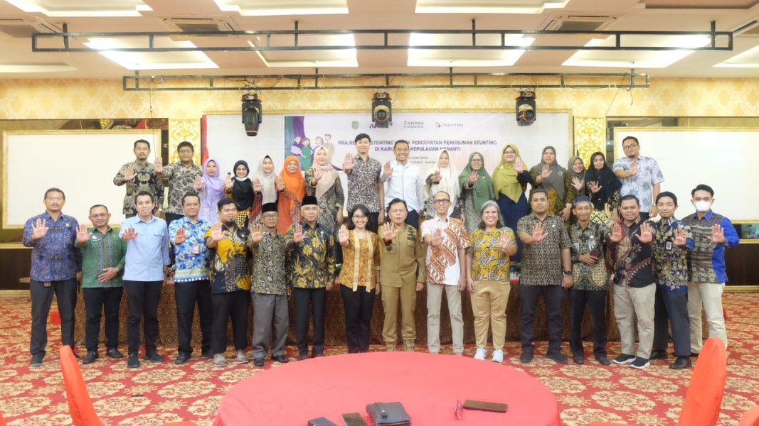 H. Asmar Buka Lokakarya Pra-Rembuk Stunting Kabupaten Kepulauan Meranti Tahun 2023