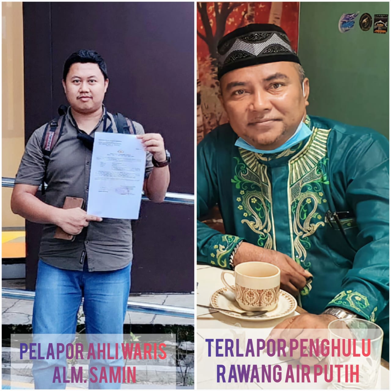 Terbitkan SKGR baru, Kepala Desa/Penghulu Rawang Air Putih jadi Terlapor di Polda Riau