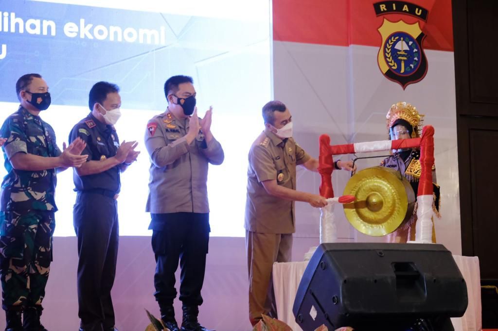 Tindaklanjuti Rapim Polri, Kapolda Irjen Iqbal Menggelar dan Membuka Secara Resmi Rapim Polda Riau 2