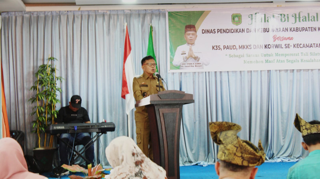 Hadiri Halalbihalal Disdikbud, H.Asmar : Ini Momentum Membangun Kebersamaan