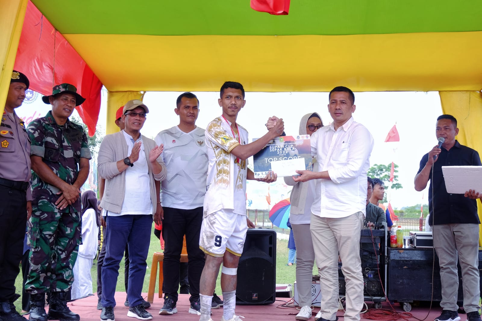 Raja Muda FC Juara Turnamen Sepak Bola Bupati Cup 2022
